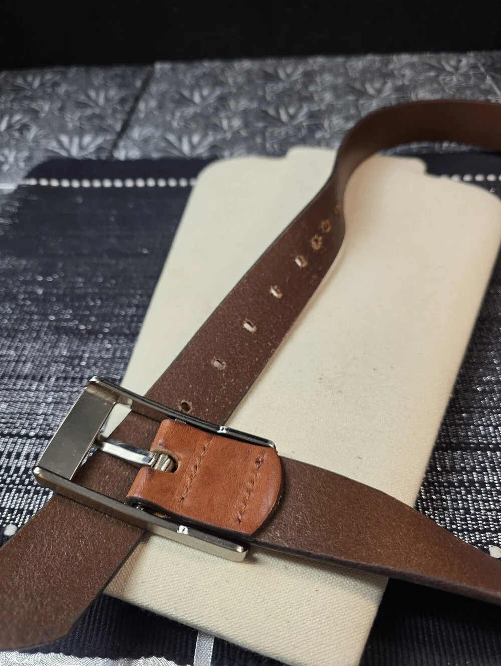 Eagle Wings Alabama Crimson Tide Brandish Leather Belt